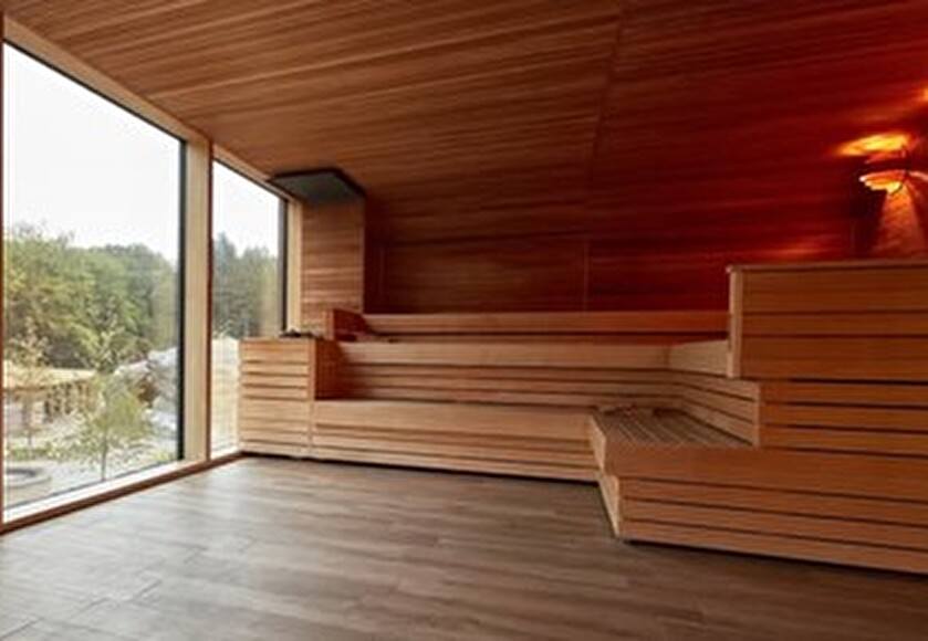 Sauna bij Thermen Soesterberg inbegrepen in wellnessarrangement van Hotel Buitenplaats De Bergse Bossen